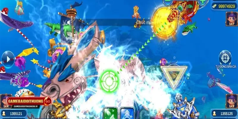 Bắn cá kim cương Các loại vũ khí đặc biệt trong game bắn cá kim cương
