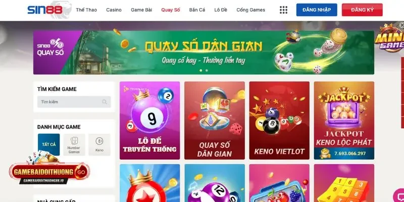 Sin88 Các sản phẩm cược đáng trải nghiệm tại SIN88