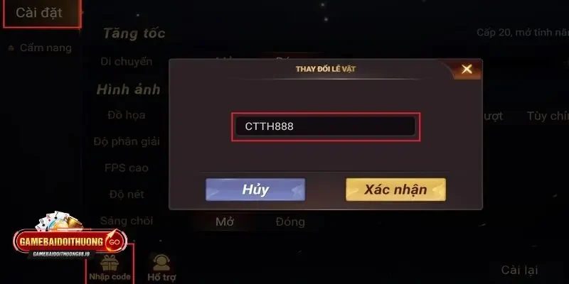 Gift code game bài Go88 Cách nhận Gift Code game bài Go88
