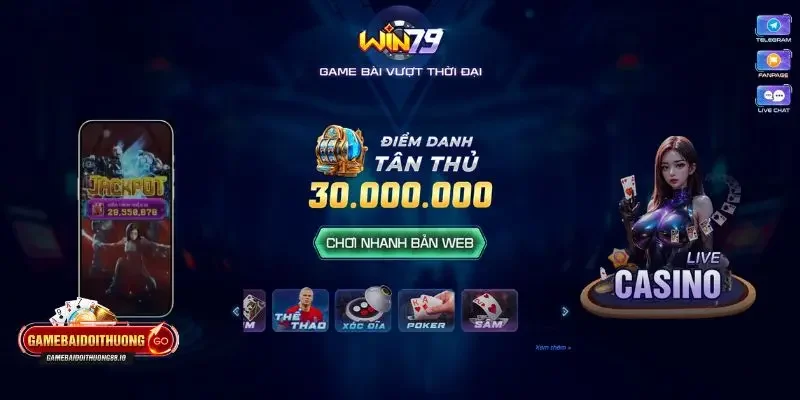 Nhận gift code game bài Win79 Giới thiệu sơ lược về Win79