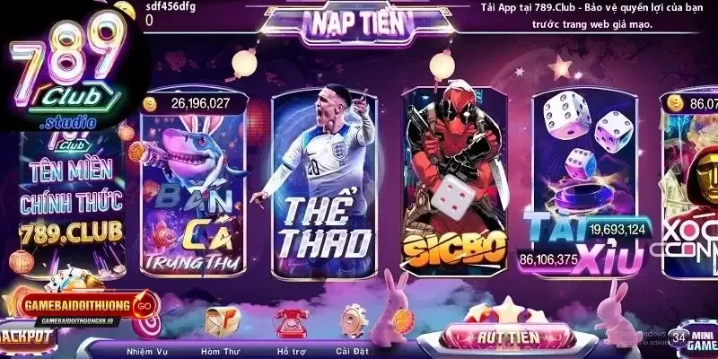 789Club Giới thiệu tổng quan về cổng game 789CLUB