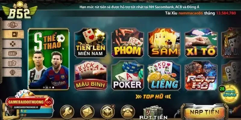 B52 Giới thiệu tổng quan về cổng game B52