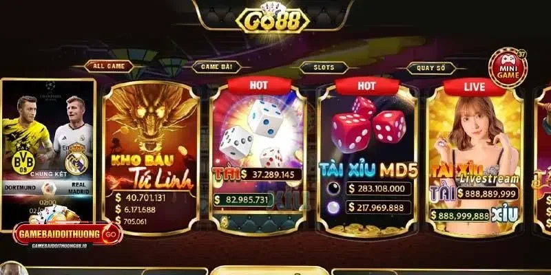 Go88 Giới thiệu về cổng game đổi thưởng GO88