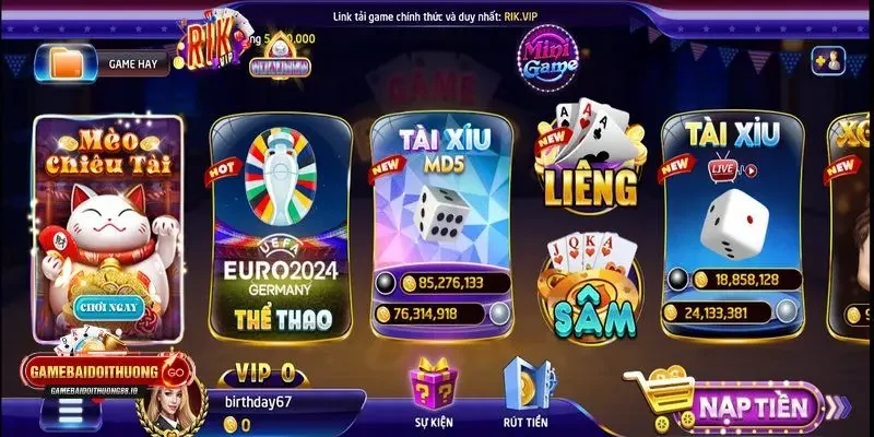 Rikvip Những đặc điểm của cổng game RIKVIP
